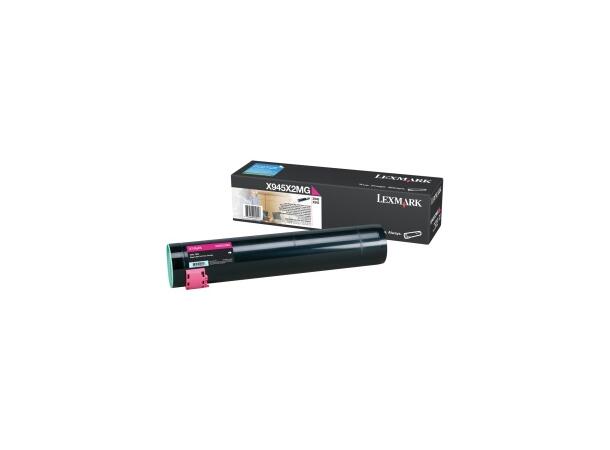 Toner Lexmark  X940/945 X945X2 MG rød 